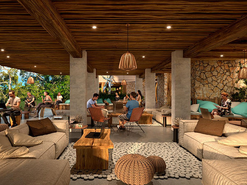Imagen 18 de 22 de Departamento En Venta En Tulum , Distrito Arte, Estudio