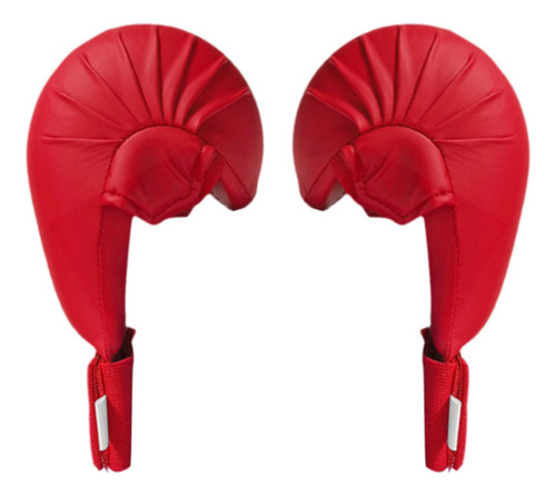 2 Piezas De Guantes De Entrenamiento De Karate, S Rojo