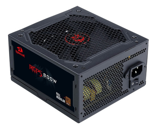 Imagen 4 de 5 de Fuente De Alimentación Redragon Gc-ps011 800w 80 Plus Bronze