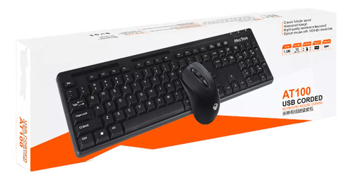 Combo Teclado Y Mouse Meetion Usb At-100