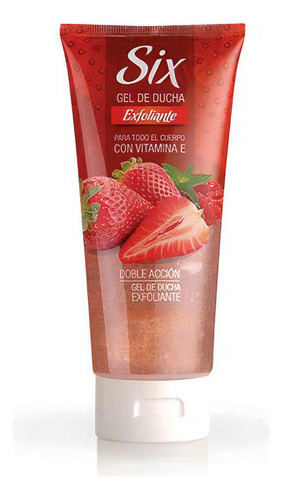 Gel De Ducha Six Exfoliante 195ml