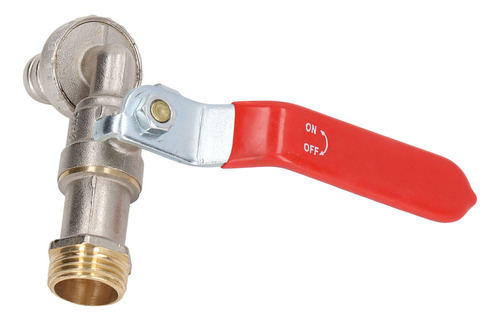 Adaptador De Manguera De Lavabo Con Válvula De Latón, Agua D
