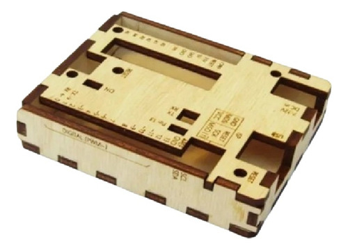 Case Caixa Box Mini Para Arduino Uno R3 Mdf Robótica 