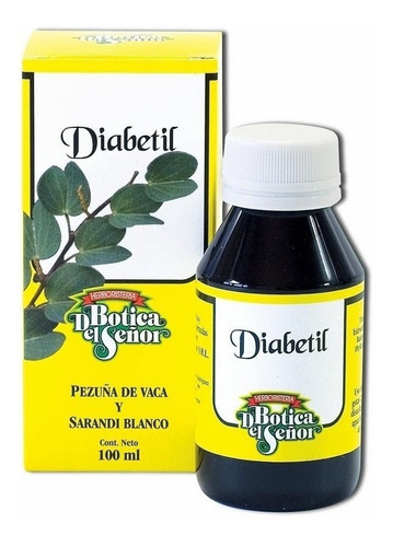 Pack De 2 Tinturas Diabetil Botica Del Señor 100ml