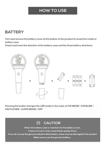 Ive Official Light Stick Ver.1 | Parcelamento sem juros