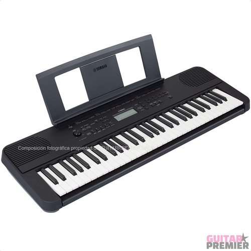 Imagen 4 de 10 de Organo Teclado Yamaha E360 Sensitivo 61 Teclas Usb Atril
