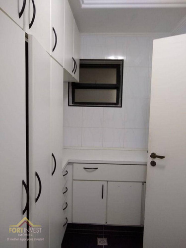 Imagem 11 de 28 de Apartamento Com 3 Dormitórios À Venda, 137 M² Por R$ 650.000,00 - Canto Do Forte - Praia Grande/sp - Ap3065