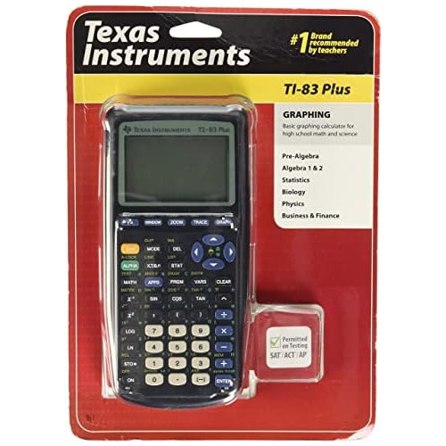 Calculadora Gráfica Texas Instruments Ti-83 Plus (reno...