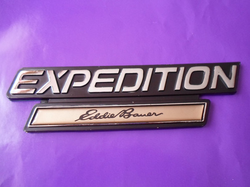 Emblema Expedition Eddie Bauer Ford Camioneta