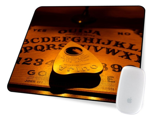 Bonito Y Divertido Mouse Pad Ouija #3 Negro Tabla De Ouija