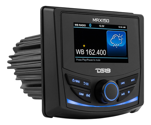 Stereo Marino Ds18 Mrx150 Lancha Bluetooth Am Fm Radio Usb