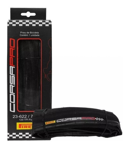 Pneu Pirelli 700x23 Corsa Pro Kvlar (speed)