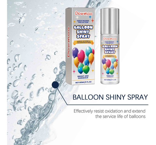 El Aerosol Brillante De G Balloons Mejora El Brillo Y El Efe