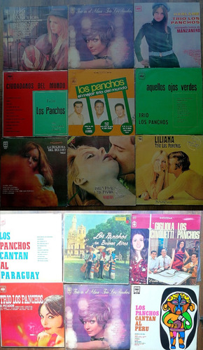 Los Panchos Raval Cinquetti Boleros  16 Disco Vinilo 2x1