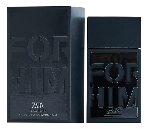 Perfume Zara For Hil Black Edition 100ml
