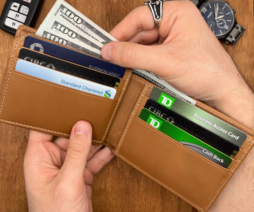 Craftzen Cartera De Cuero Genuino Para Hombres, Billetera Pl