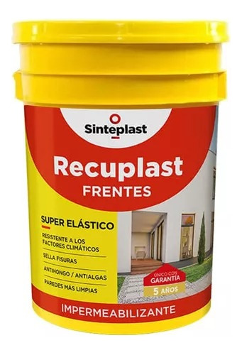 Recuplast Frentes Impermeabilizante 4 L Dimension Color Pin