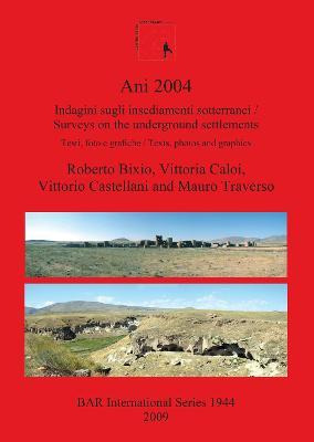 Libro Ani 2004: Indagini Sugli Insediamenti Sotterranei /...