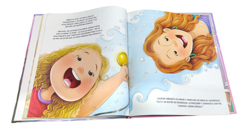 Libro De Cuentos Infantil El Micrófono Dorado C/ Enseñanzas