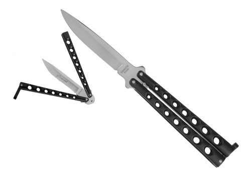 Navaja Mariposa Balisong Hoja Acero Inoxidable 