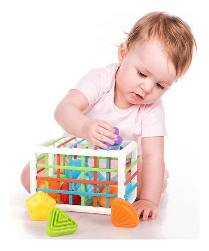 Juguete Montessori Motor Skill Sensory Cube