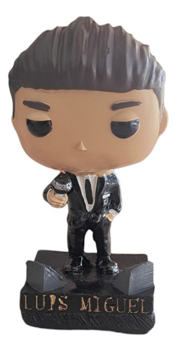 Maceta Artesanal Tipo Funko Pop Luis Miguel