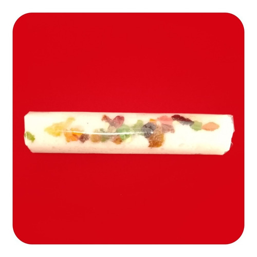 Imagen 2 de 2 de Dulce Típico Poblano - Rollo De Coco / Frutos Secos 125g Dlt