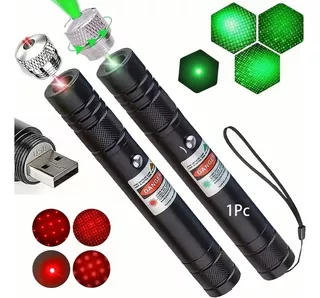 Apuntadores Laser Puntero Láser Recargable Verde 5000mw