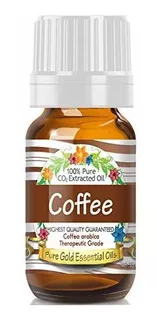Aromaterapia Aceites - Pure Gold Coffee Essential Oil, 100%