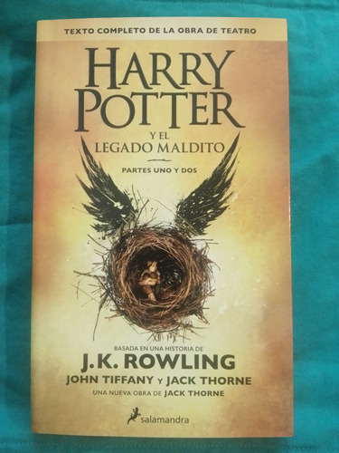 Harry Potter Y El Legado Maldito - J. K. Rowling  Salamandra