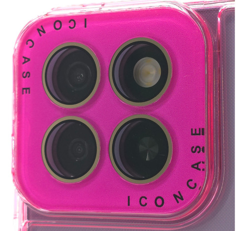 Funda 3 En 1 Para Zte A55 Case Uso Rudo Bumper Protector Rainbow Dream - Rosa Zte A55