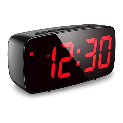 Reloj Despertador Digital, Reloj De Escritorio Electró...