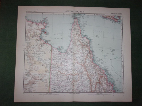 Australia Mapa De La Confederación De Australia Hoja 2 