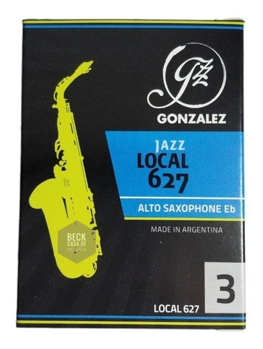 Cañas Saxo Alto Gonzalez Jazz Local 627 10 Unidades Medidas