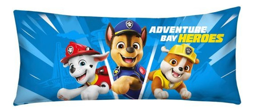 Almohada Larga Doble Vista Paw Patrol Rule Providencia Colores Varios