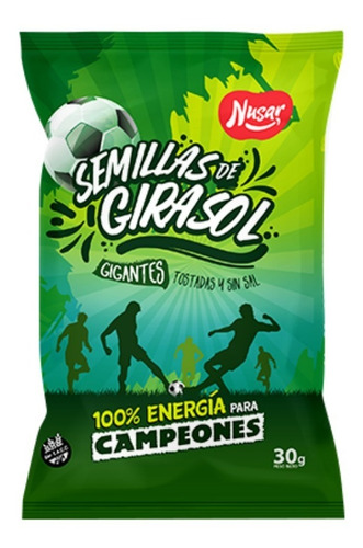 Combo Semillas De Girasol S Sal Snack 30 Packs Bulto Cerrado