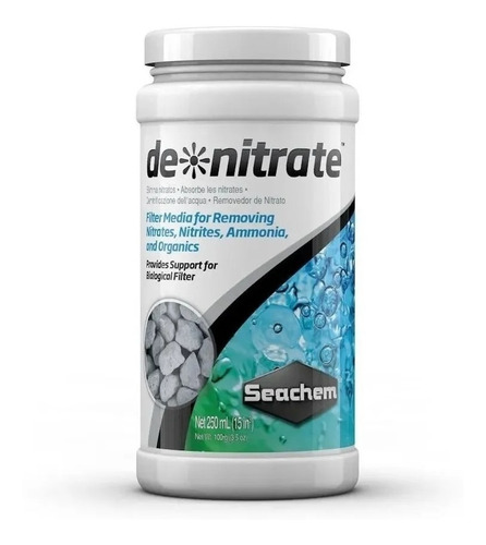 Seachem De Nitrate Producto Filtrante 250ml Acuario Envíos