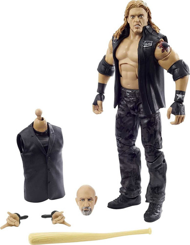 Wwe Wrestlemania 37 Elite Collection Edge Figura De Acc...