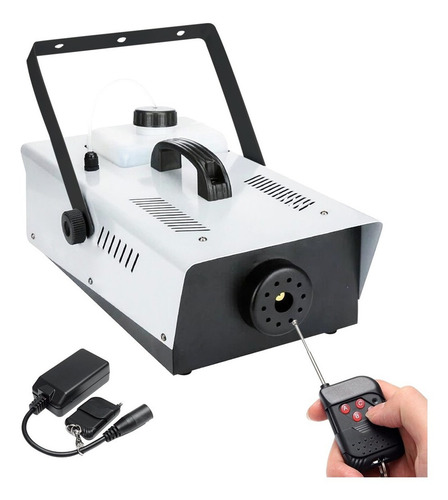 Maquina De Humo 1200w Control Inalambrico Color Gris/Negro