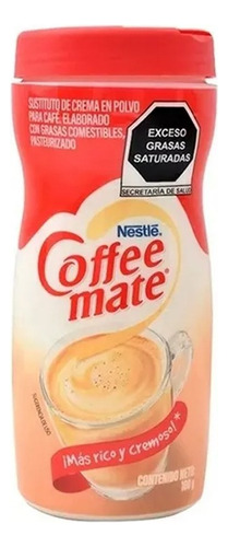 Sustituto De Crema Coffe Mate En Polvo 6 Piezas De 160 G C/u