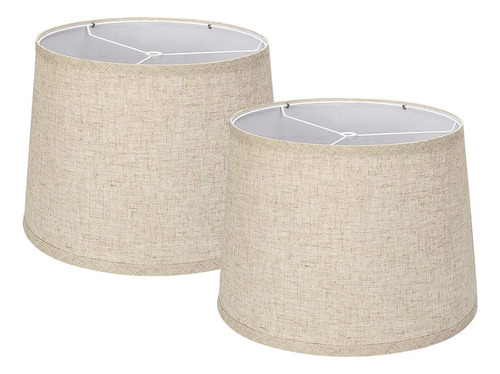 Pantalla De Lámpara De Mesa De 2 Piezas, Cubierta De Luz De
