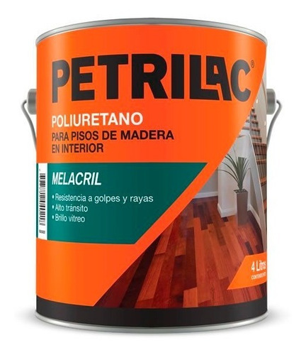 Melacril Plastificante Pisos 1 Lts + Diluyente 1/2 Lts