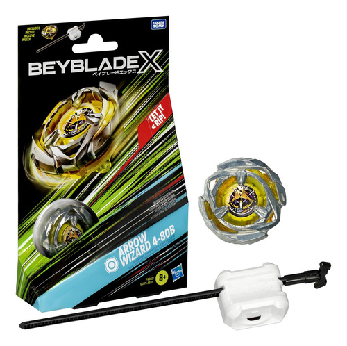 Beyblade X Arrow Wizard 4-80b Resistencia Trompo Bey Blade