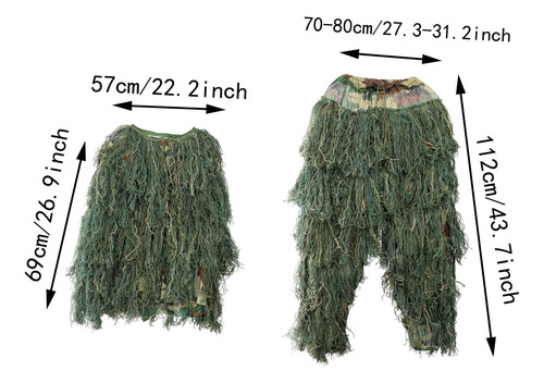Trajes De Camuflaje Al Aire Libre Trajes Ghillie Ropa De
