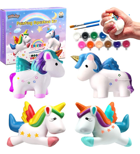 Juguetes Esponjosos De Unicornio, Kit De Levantamiento Lento