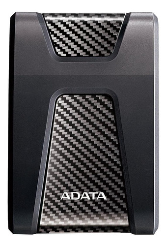 Imagen 1 de 3 de Disco duro externo Adata DashDrive Durable HD650 AHD650-2TU31 2TB negro