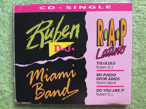 Eam Cd Single Ruben Dj Tulululu & Miami Band No Puedo Decir