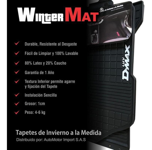 Tapete Wintermat A La Medida Mazda 3 Skyactive 2014-2019