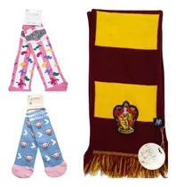 Comprar Bufanda + 2 Pares De Medias Combo Harry Potter Oficial Golos Combo Bufanda Mas Medias