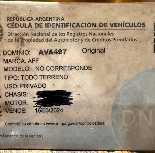 Cobra 427 Aff / Pemuto Por Auto Chico-ford Ka-